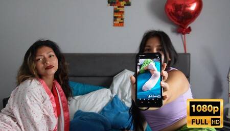 Women's Day - A perverted Family with a foot fetish