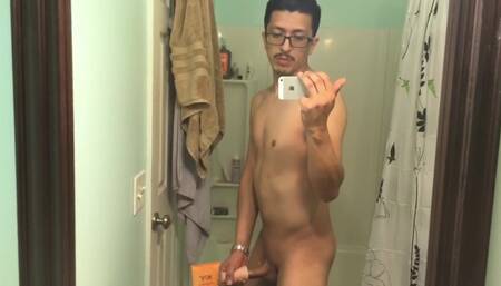 Jacking off and Cum Shot