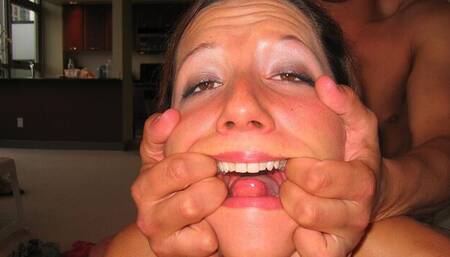 Gorgeous hardcore sex with a nice brunette Alexandra Belle