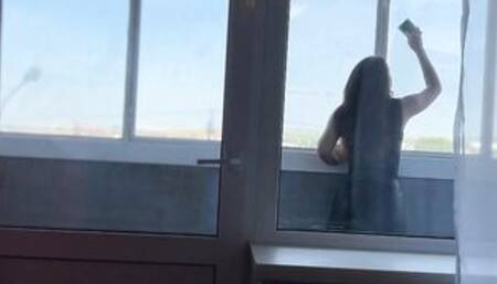 Professor came to boned after her classes