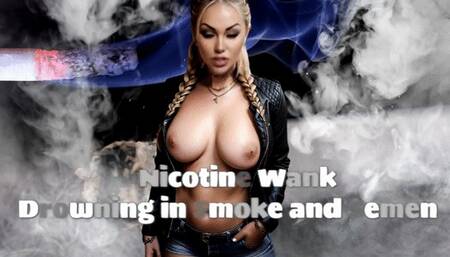 Nicotine Wank in Smoke and Semen WMV