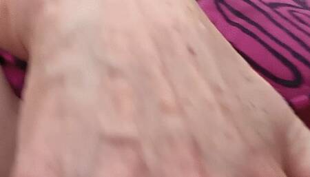 Watch me masturbate and pee in my backyard