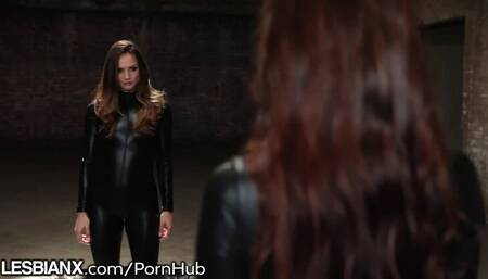 LesbianX Tori Black and Aidra Fox INSANE Animal Chemistry