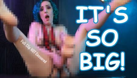 IT'S SO BIG! - Miss Faith Rae Gets Her Slutty Pussy Pounded By Her Giant 14" Dildo with Nudity and Orgasms - HD 720p MKV