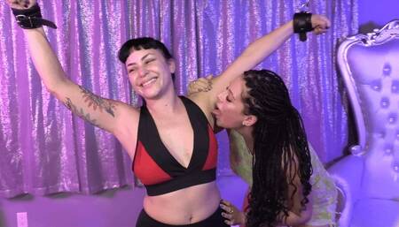 Sushii Xhyvette Armpit Tickle Tested By Nikki Brooks - PART 2 (HD 1080p MP4)