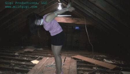 Strung up and abandoned in the attic WMV_HD