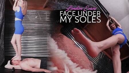 London Evans - Face Under MY SOLES! - HD 1080p MP4