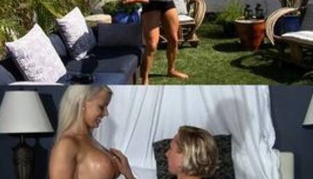 Blonde Muscles That Sizzle