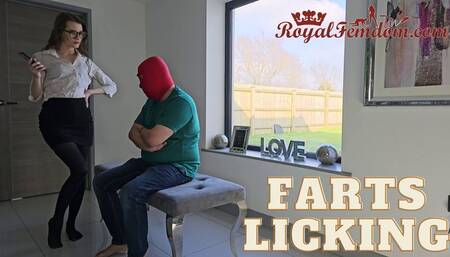 Lick My Farts To Keep The Job Mobile