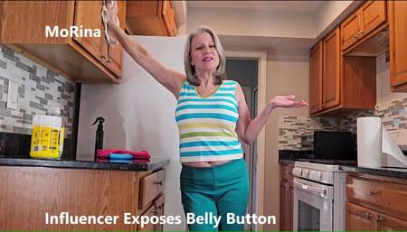Influencer Exposes Belly Button