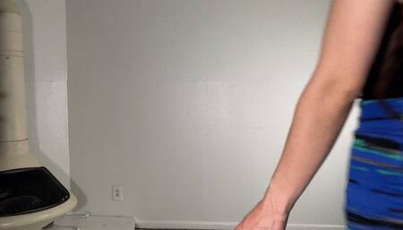 Goddess Hairy Armpit Worship - Lilith Taurean is wearing a tight skirt as you worship her hairy armpits