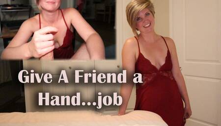 Behind the Scenes Handjob