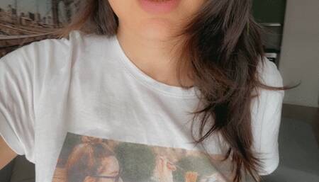 POV facesitting masturbation