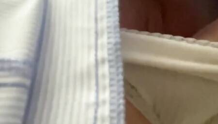 Random Stranger Rubbing Pussy Under Skirt in the Bus