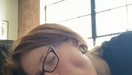 Taking a huge load in my throat - 104