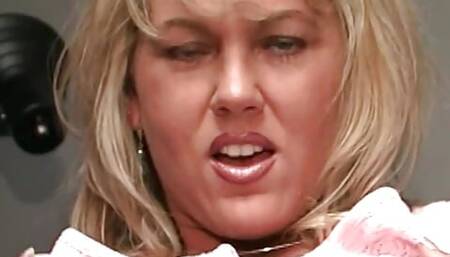 Hot MILF rides stud's cock with her ass then she gets facial