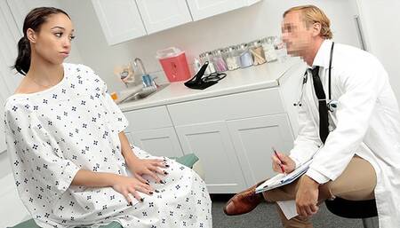 Perv Doctor - Hot Ebony Babe Alexis Tae Gets Special Pussy Treatment By Perv Muscular Doctor