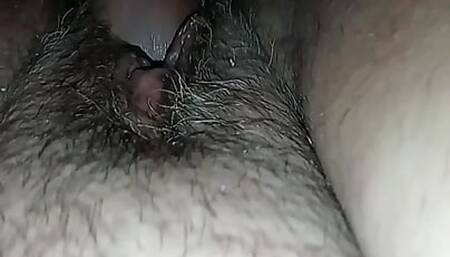 Getting a creampie to satisfy my pussy