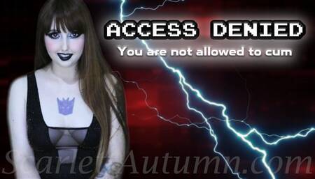 Access Denied: you are not allowed to cum - WMV SD 480p
