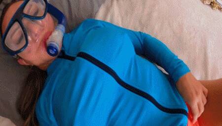 Yara Snorkeling Orgasm Practice