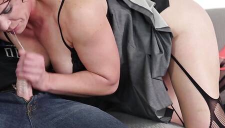 MILF Blows Employees - Productivity Increase