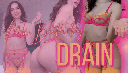 Mini Birthday Drain