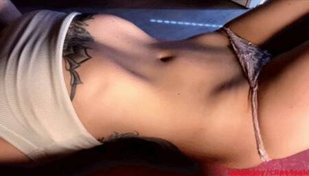 Yoga belly stretching