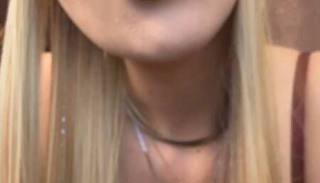 closeup first cig of the day