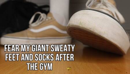 Fear my giant sweaty feet - Lalo Cortez