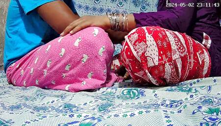 Handsome boy and girl fucked in the jungle and enjoy