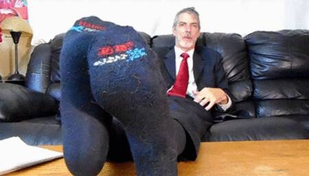Nasty Boss Demands Socks Worship - Richard Lennox - MP4 720 - Remaster