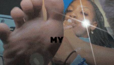 Worship My White Toes (Self Worship)