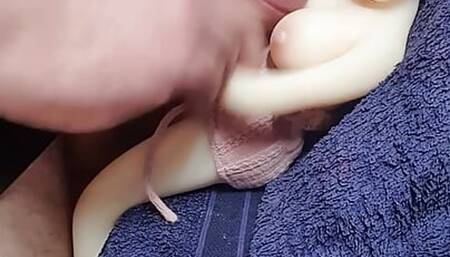 c3 - mini sex doll has a crazy urge to milk my cock