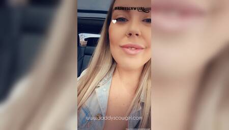 MY HUSBAND TOOK ME TO GO SUCK ANOTHER MANS DICK AND THIS IS WHAT I WORE... WHAT DO YOU THINK?