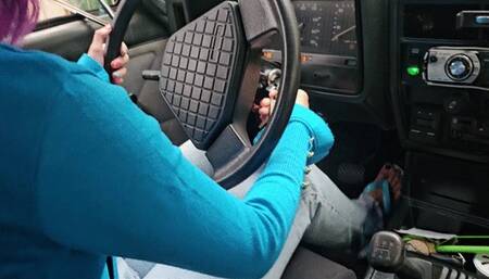 I gave my husband a ride