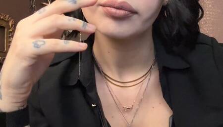 pov you try to figure me out while i smoke