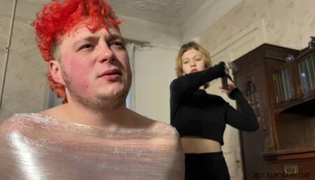 Spanking for a smelly pig (MP4, 1080)