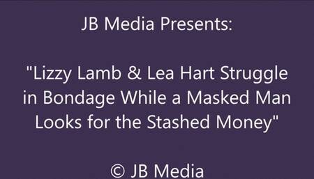 Lizzy and Lea Bound to Chairs by an Intruder - HD