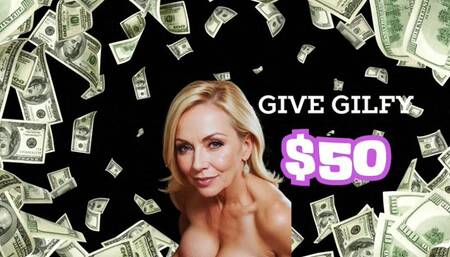 Give Gilfy $50