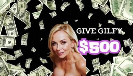 Give Gilfy $500