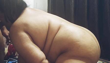 Indian BBW Wife Get Fucked After Body Massage Part 2