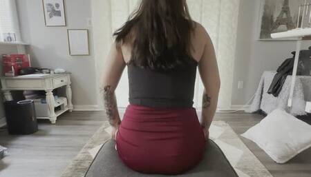 Sexy Teacher Punishes Tiny Student With Gassy Ass