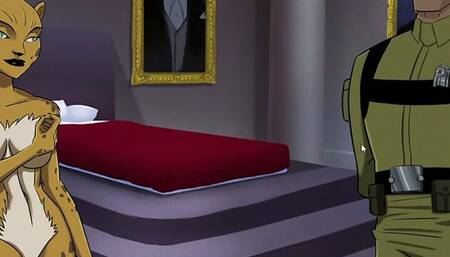 Something Unlimited, All Cheetah Bedroom Scenes (Game made by Gunsmokegames)