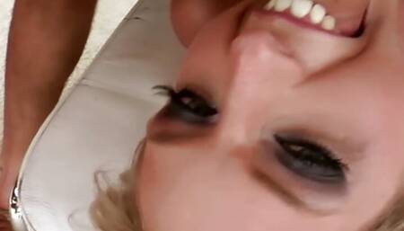 STELLA DELA CROIX amazing blonde Euro Big Boobs Babe, Pussy Fuck Swallow T1
