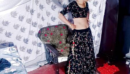Half niked bhabhi caught by dever.. Leg shake squrting !! Dogy style orgasm !! Desi bhabhi Standing fuck cute bhabhi