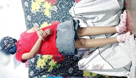 Desi Teen mini skirt Girl gets standing Fucked Hard in her Ass and Pussy by Brother in law Cute Desi Teen Sister in Law