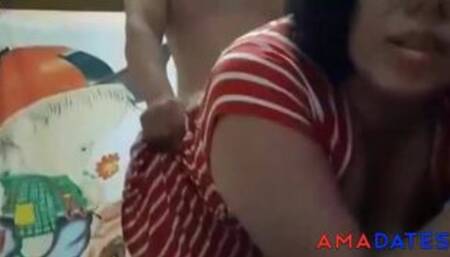 Big-Titted Latina Screams for Cock