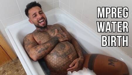 Mpreg water labor - Lalo Cortez