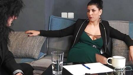 A small-dick blowjob for his job interview is the best option he has