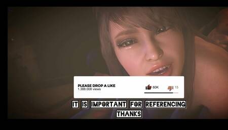 Fucking in the Woods - 3D Animation - Sexy Blonde - Vam